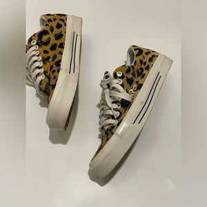 Leopard Print Vans Size 10
